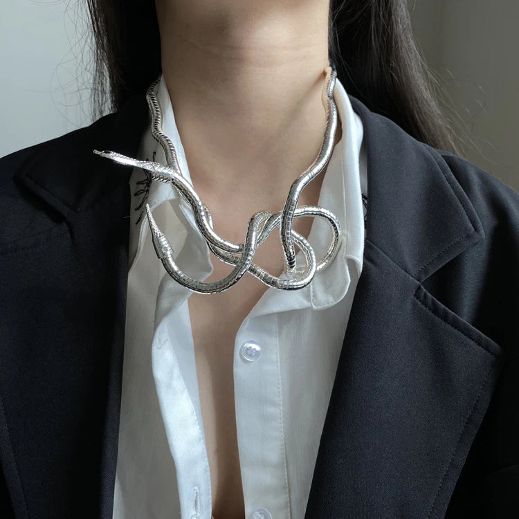 Serpent necklace