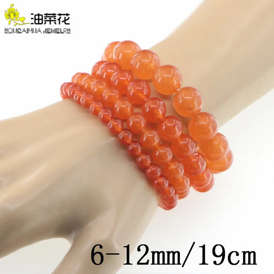 Bracelets in orange