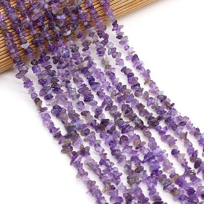 Amethyst bead necklace