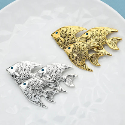 Trifari fish brooch