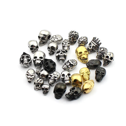 Skull beads for bracelets