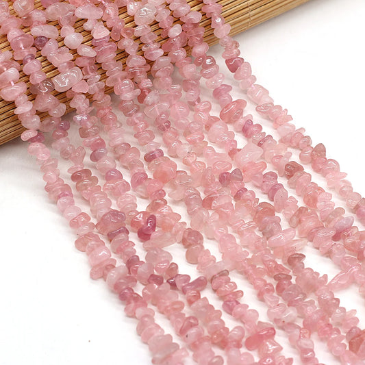 Rose quartz beads