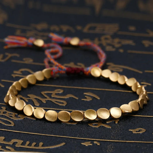 Rope bracelet gold