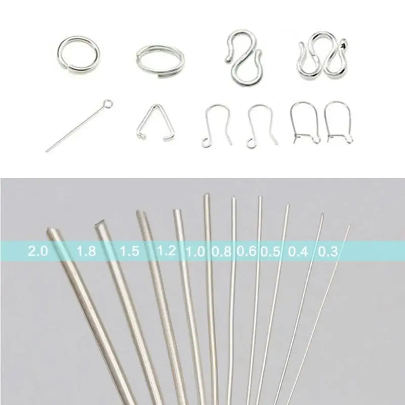 Silver wire for jewelry