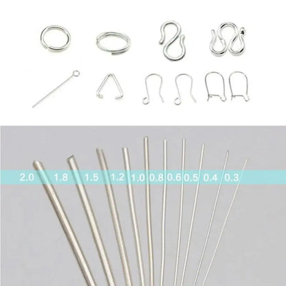 Silver wire for jewelry