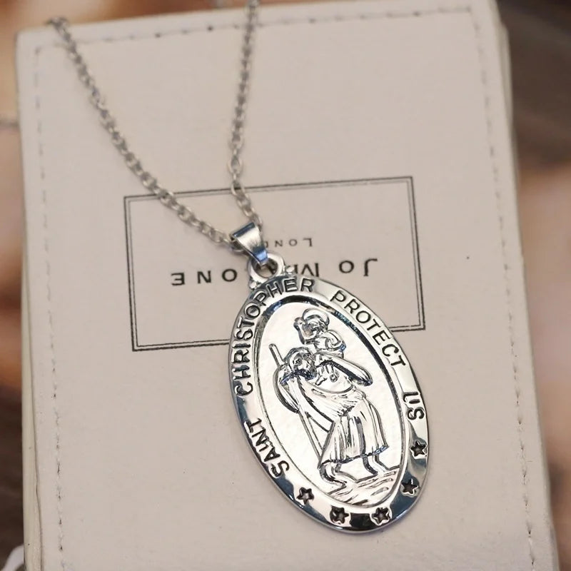 St. christopher pendant