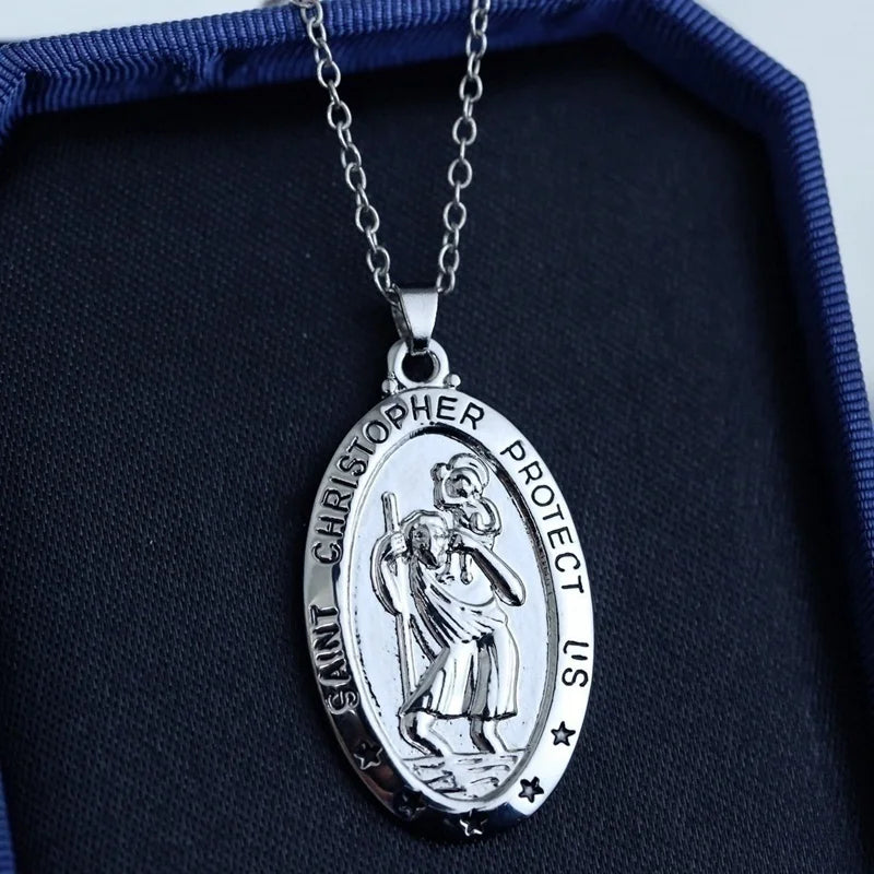 St. christopher pendant