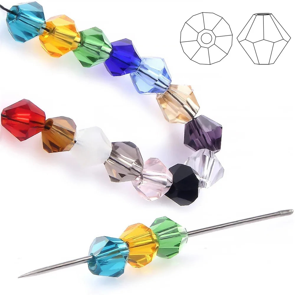 Crystal beads for jewelry making