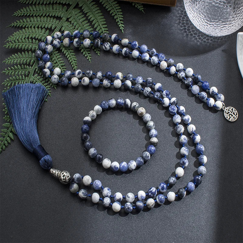 Sodalite necklace