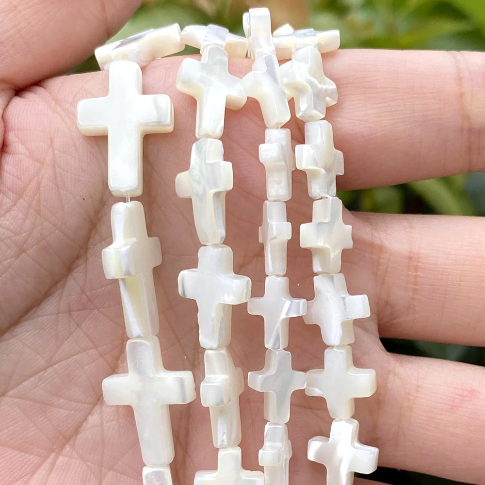 Crosses for bead bracelets