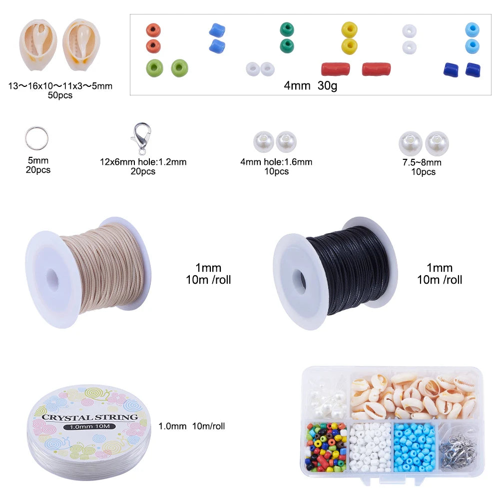 Bracelet making kit with charms