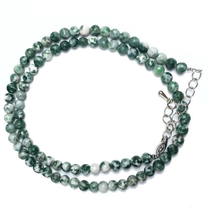 Gemstone bead necklace