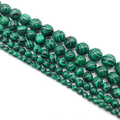 Malachite beads