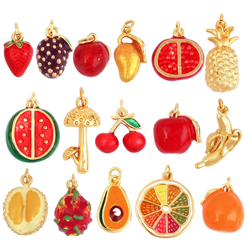 Charms jewelry Fruit