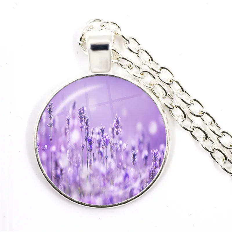 Lavender necklace