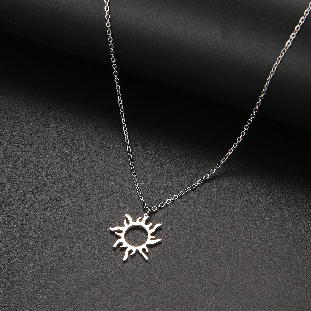 Sunburst necklace