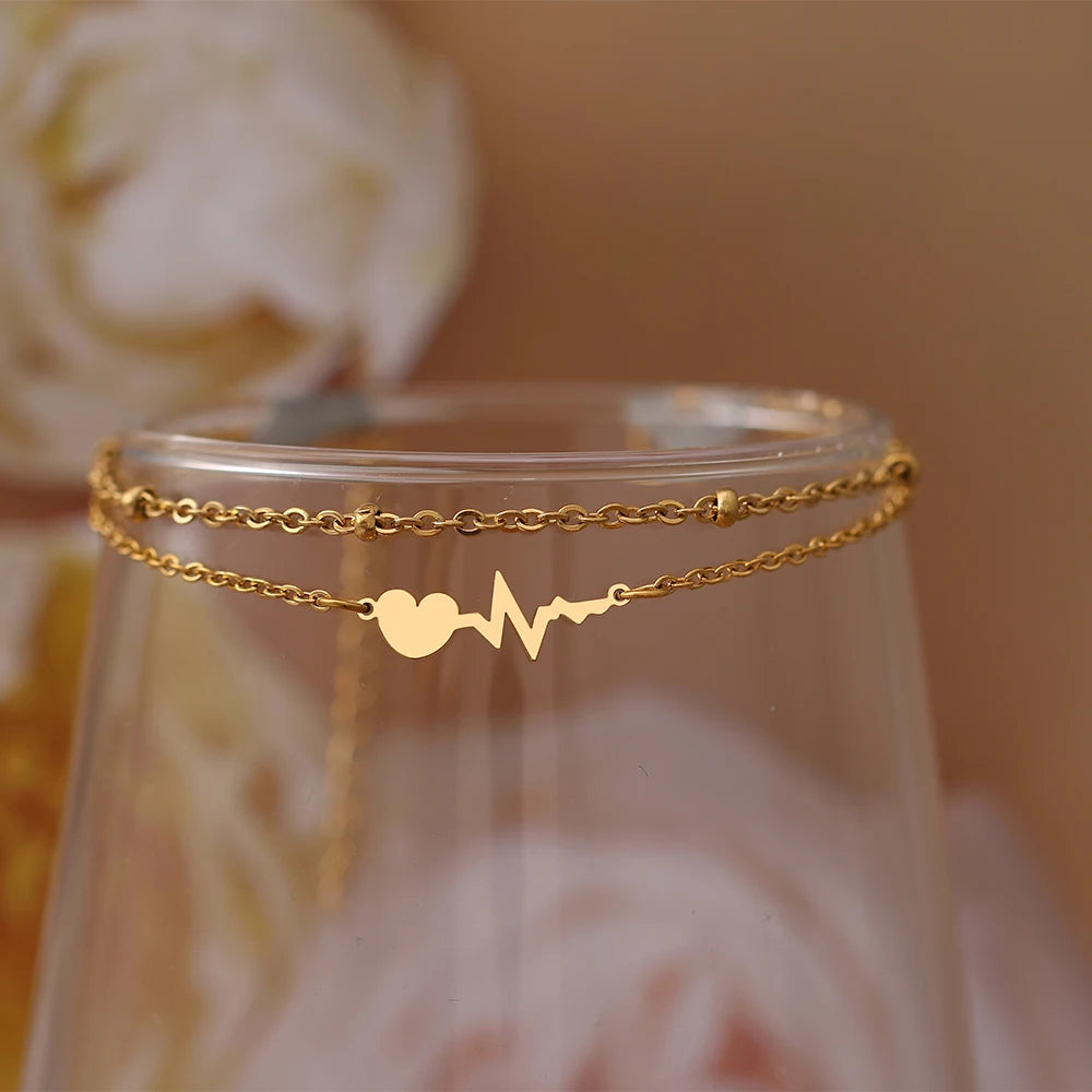 Heartbeat bracelet