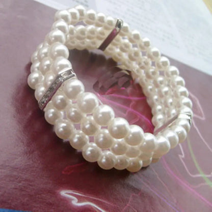 Pearl cuff bracelet