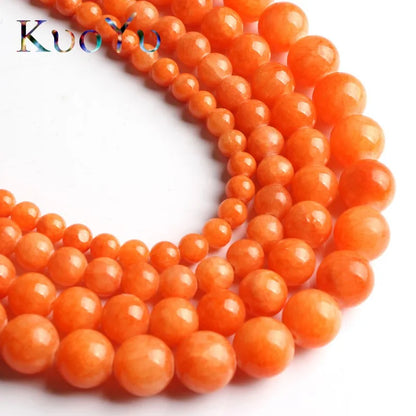 Orange beads