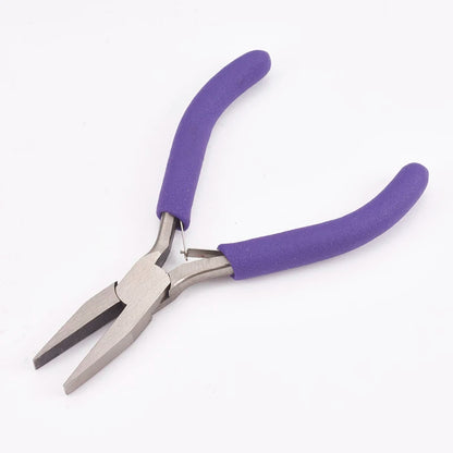 Flat nose pliers for jewelry making