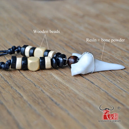 Shark tooth necklaces