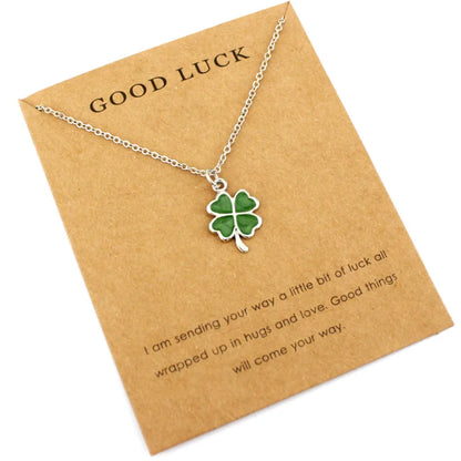 Lucky clover necklace