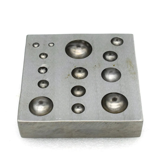 Dapping Block Sample Dapping Block Collection | Shop Metal Shaping Tools for Jewelry Making ...