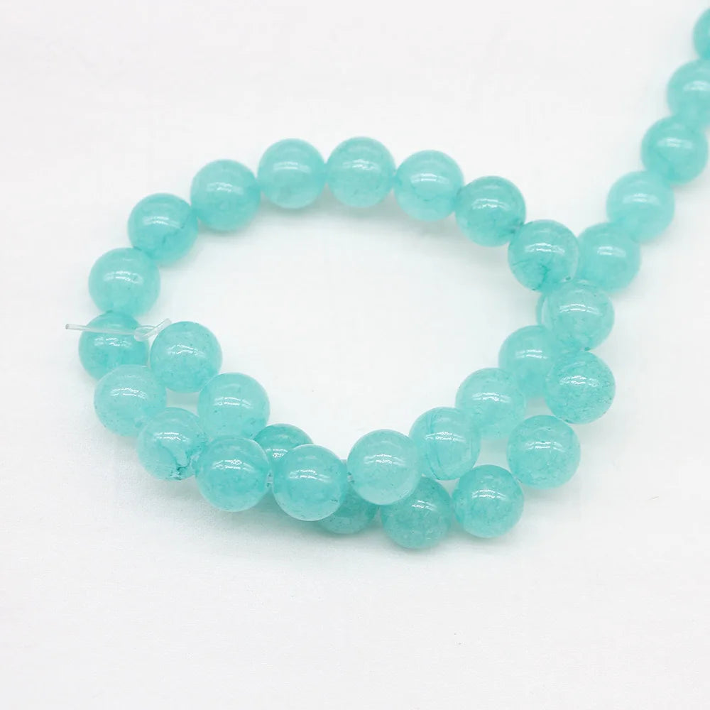 Amazonite bead necklace