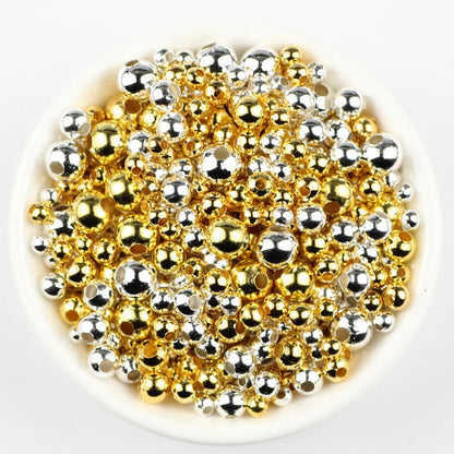 Gold beads for jewelry making