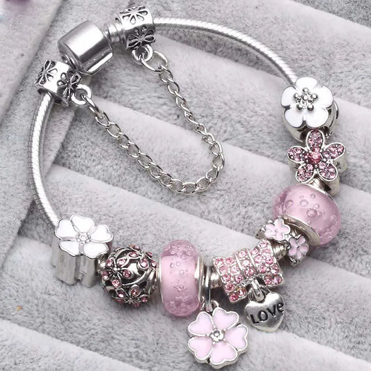 Vintage charm bracelet