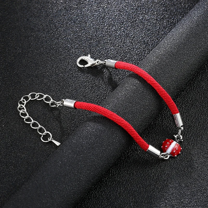 Ladybug bracelet