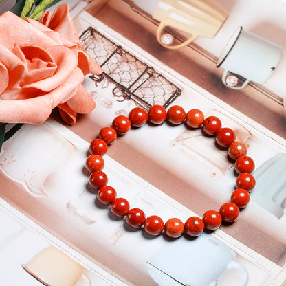 Red jasper bracelet