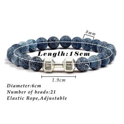 Mens pearl bracelet