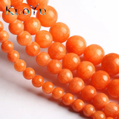 Orange beads