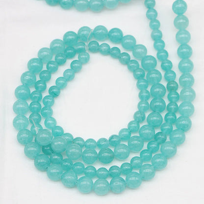 Amazonite bead necklace