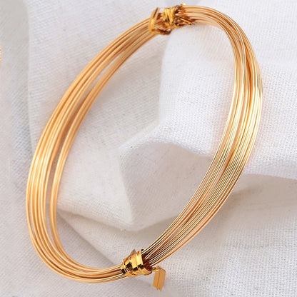 Gold jewelry wire