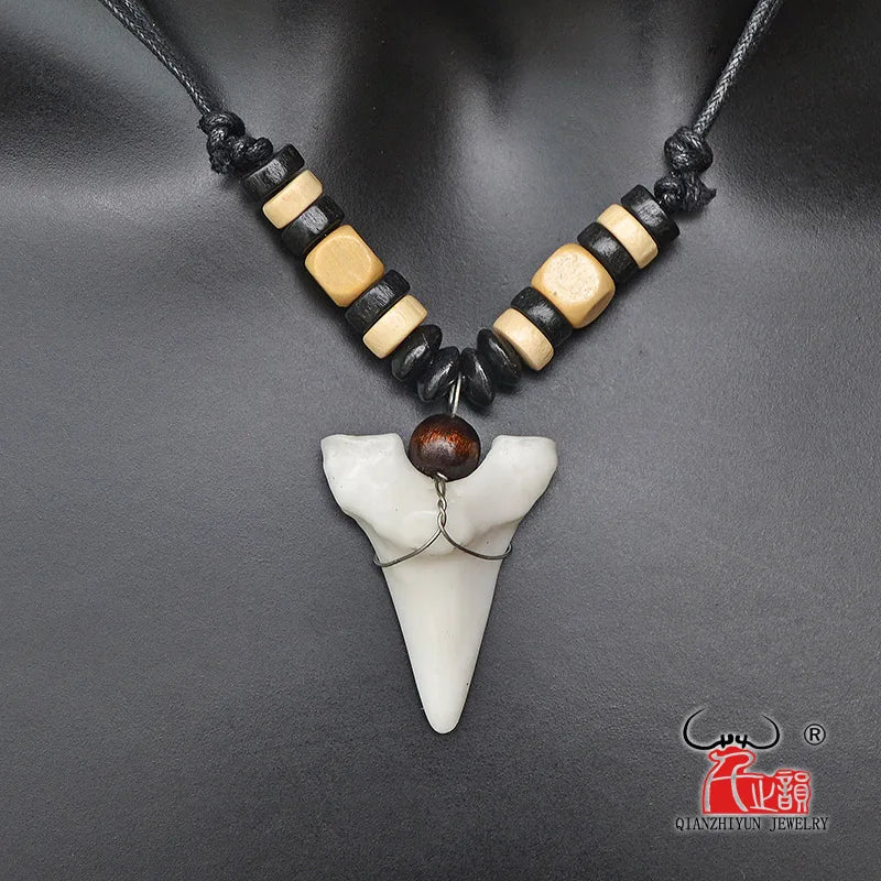 Shark tooth necklaces