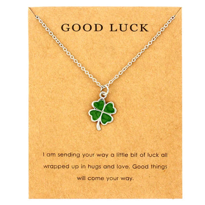 Lucky clover necklace