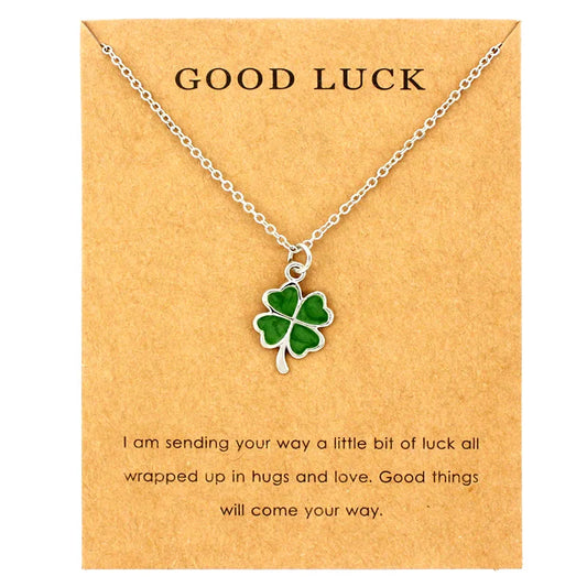 Lucky clover necklace