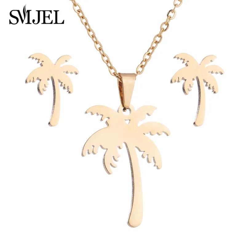 Palm tree pendant