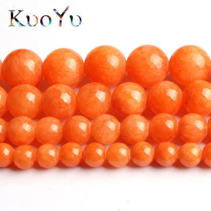 Orange beads