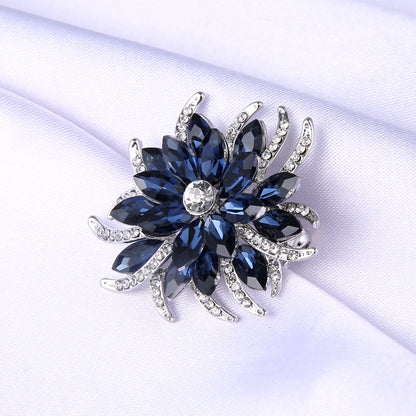 Blue brooch