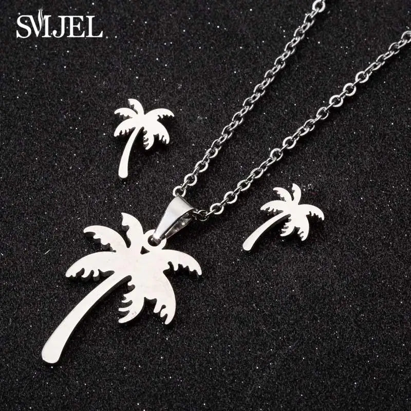 Palm tree pendant