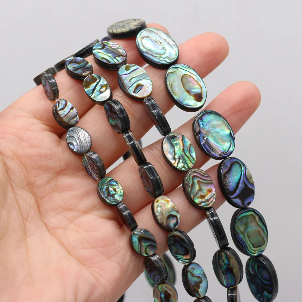 Abalone shell beads