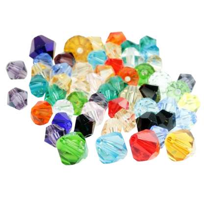 Crystal beads for jewelry making