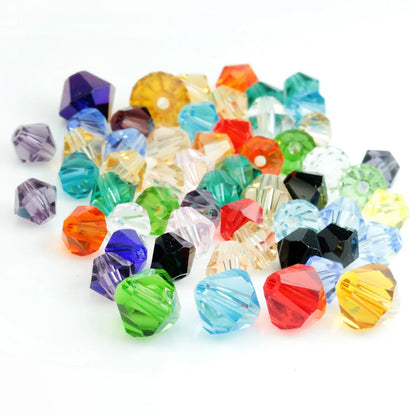 Crystal beads for jewelry making