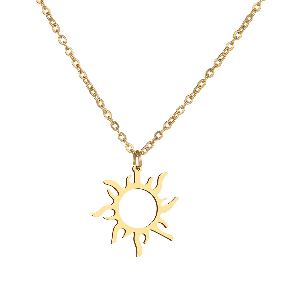 Sunburst necklace