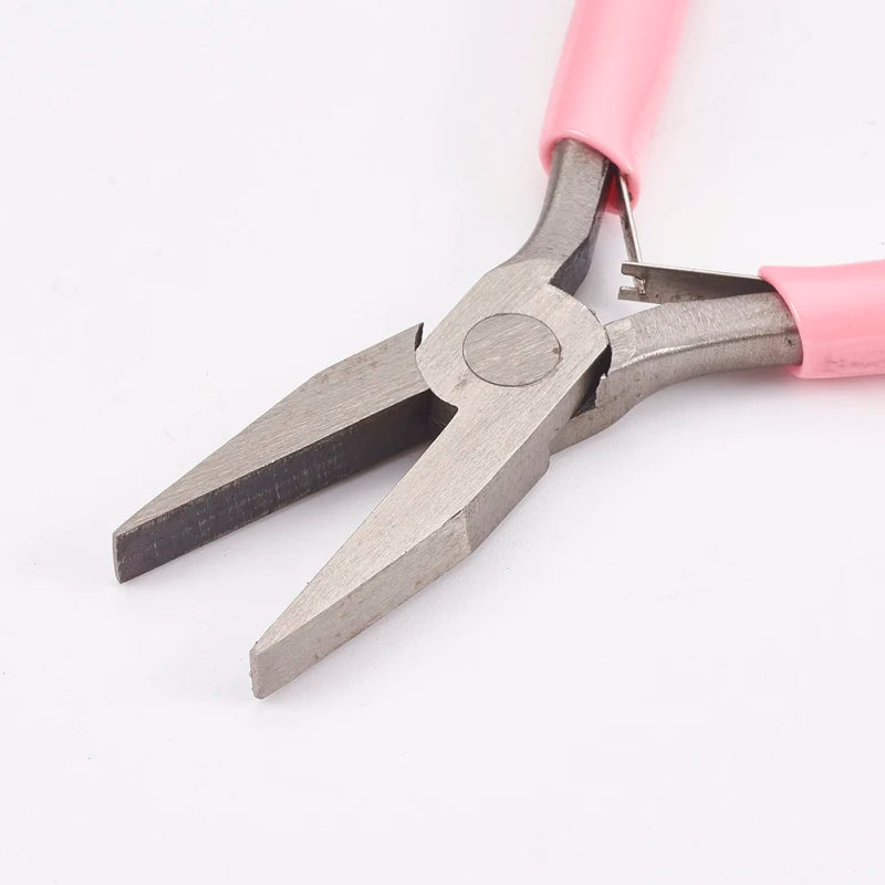 Flat nose pliers for jewelry making