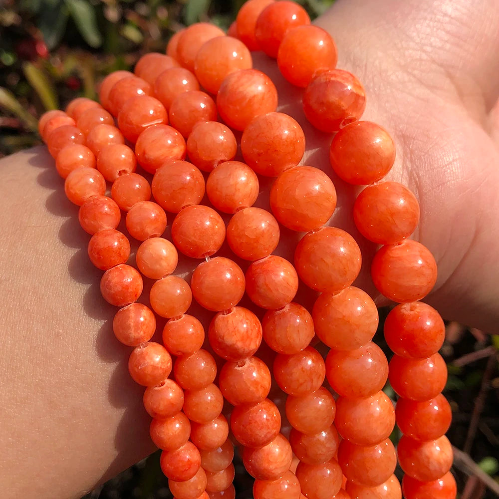 Sunstone beads