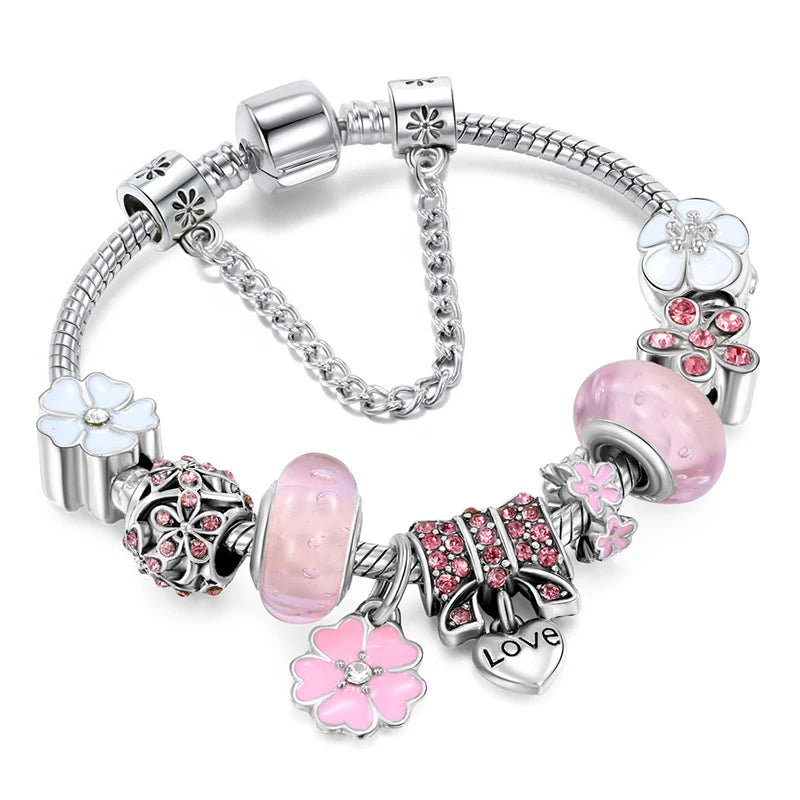 Vintage charm bracelet